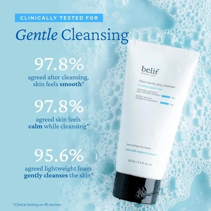 Очищающая пенка Belif Aqua Bomb Jelly Cleanser