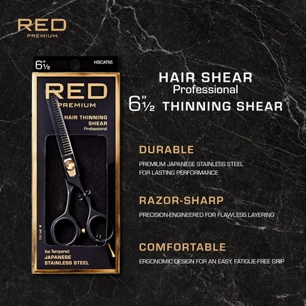 Ножницы для стрижки волос Red By Kiss Red By Kiss Premium Artisan Professional