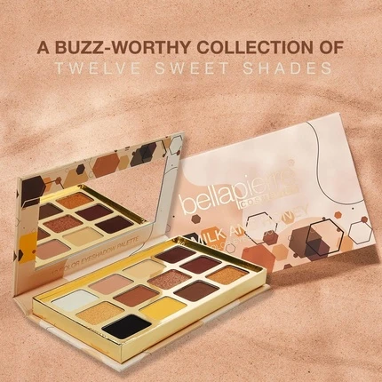 Палетка теней для век Bellapierre Cosmetics Milk & Honey