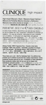 Набор Туши Трио Clinique High Impact