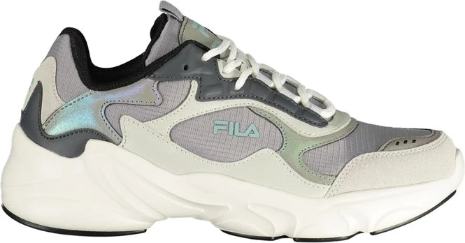 Серые женские кроссовки из полиэстера (Fila)