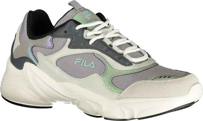 Серые женские кроссовки из полиэстера (Fila)