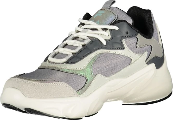 Серые женские кроссовки из полиэстера (Fila)