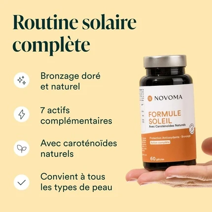 Витаминная сыворотка Nuvomed Novoma Sun Formula Активатор и Ускоритель загара