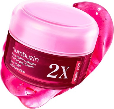 Сыворотка Numbuzin No.2x Rose PDRN Collagen 2x Plumping Serum