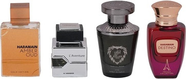Набор подарков с ароматом Al Haramain Amber Oud Gold