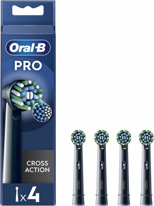 Сменная насадка для электрической зубной щетки Oral-B Cross Action Black Cross Action