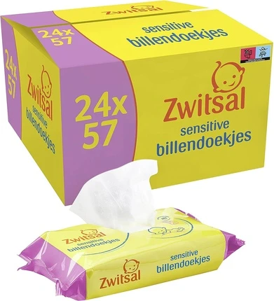 Влажные салфетки Zwitsal