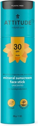 Солнцезащитный стик для лица Attitude Sunscreen Stick SPF 30