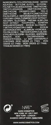 Тональная основа Nars Sheer Glow