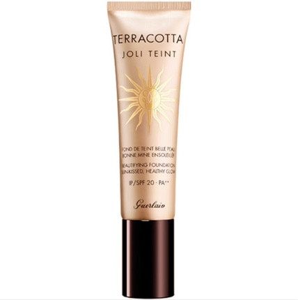 Тональная основа Guerlain Terracotta Joli Teint с эффектом сияния и ухаживающими компонентами