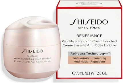 Дневной крем для лица Shiseido Benefiance Wrinkle Smoothing Cream Enriched