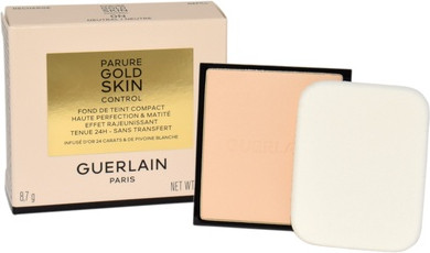 Запасной сменный блок Guerlain для компактной матирующей пудры Parure Gold Skin Control