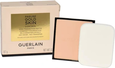 Пудра Guerlain Parure Gold Skin Control Компактная сменный блок