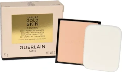 Пудра Guerlain Parure Gold Skin Control Компактная сменный блок