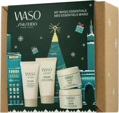 Набор для умывания Shiseido WASO Shikulime Gel-to-Oil Cleanser Set
