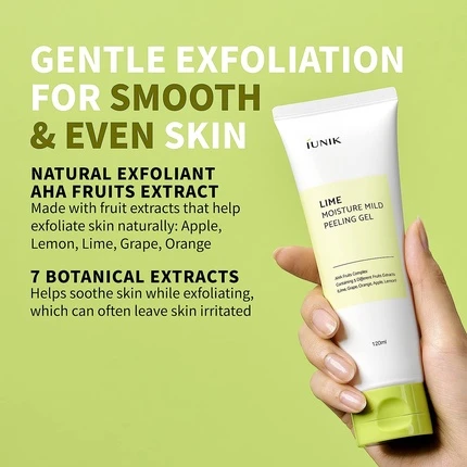 Пилинг-гель Iunik Lime Moisture Mild Peeling Gel