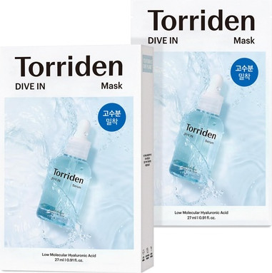 Тканевая маска Torriden DIVE-IN с гиалуроновой кислотой