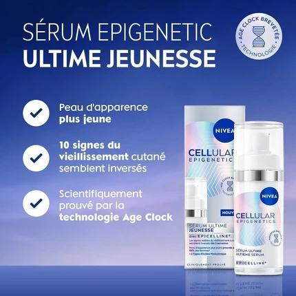 Антивозрастная сыворотка для лица Nivea Ultimate Youth
