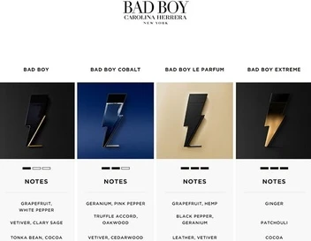 Набор Carolina Herrera Bad Boy Extreme Парфюмерная Вода