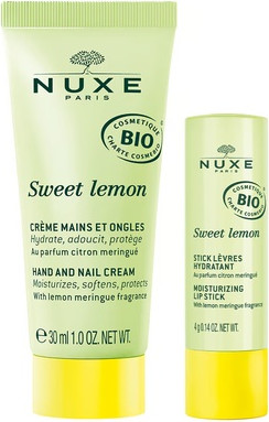 Moisturizing Hand Cream and Lip Balm Set NUXE