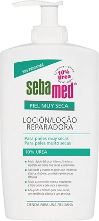 Увлажняющий лосьон для тела Sebamed с мочевиной для восстановления
