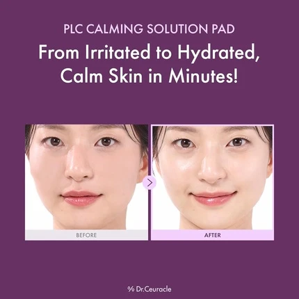Пэды-тонеры Dr. Ceuracle Plc Calming Solution Pad