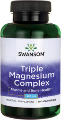 Минеральная добавка Swanson Triple Magnesium Complex
