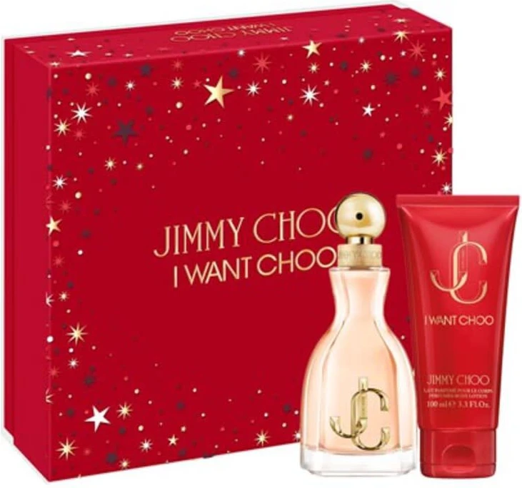 Набор из парфюмированной воды и лосьона для тела Jimmy Choo I Want Choo