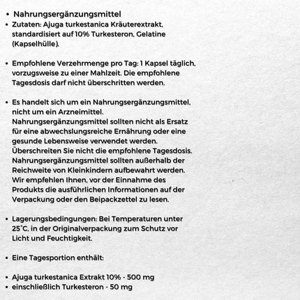 Herbal Extract Medverita Ajuga Turkestanica Herbal Extract Standardized