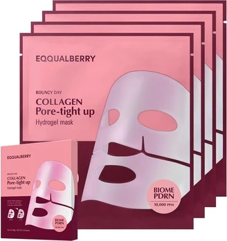 Антивозрастная маска Equalberry Equalberry Collagen Poretight Up Mask PDRN & Низкомолекулярный коллаген для пор