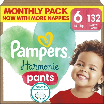 Подгузники-трусики Pampers Harmonie, размер 6