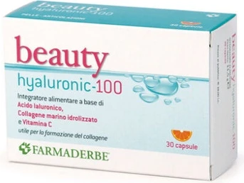Капсулы Farmaderbe Beauty Hyaluron 100