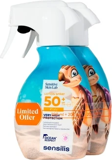 Лосьон-спрей для защиты от солнца Sensilis Pediatrics Sunscreen Spf50+