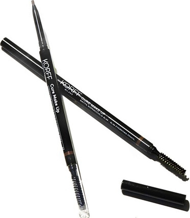 Карандаш для бровей Korff Slim Retractable Extra Precise Definition