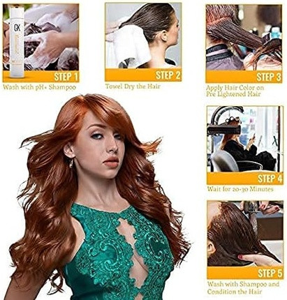 Крем-краска для волос GK Hair Intensive Naturals 7.0 Блонд