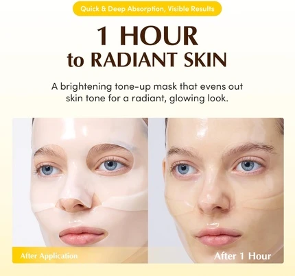 Маска для лица Equalberry Glow Mask с ниацинамидом и коллагеном