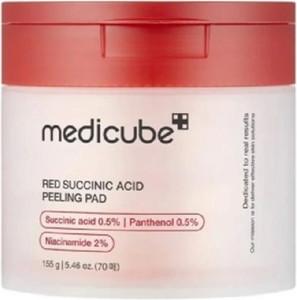 Тонер-пэды Medicube Red с янтарной кислотой (Facial Toning Pads)