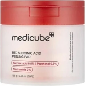 Тонер-пэды Medicube Red с янтарной кислотой (Facial Toning Pads)