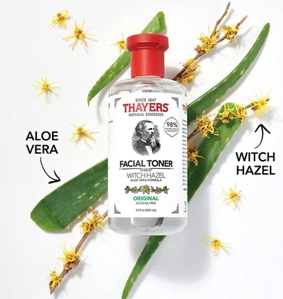 Тоник для лица Thayers бесспиртовой оригинальный с гамамелисом и алоэ вера