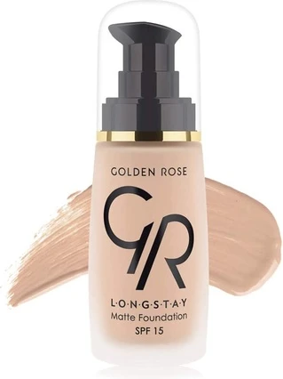 Тональная основа Golden Rose Matte Long Wear Oil Free с SPF 15