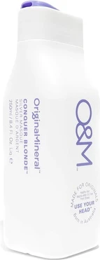 Маска для волос O&M Conquer Blonde Silver Masque