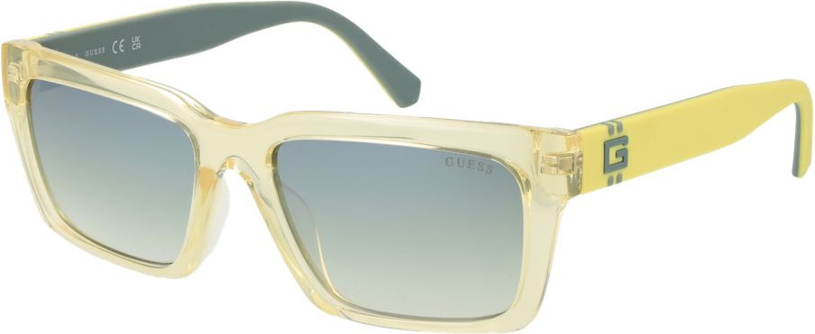 Желтые солнцезащитные очки GUESS из нержавеющей стали