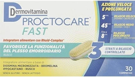 Таблетки Proctocare Dermovitamina