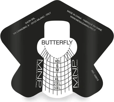 Шаблоны для ногтей Mesauda Butterfly