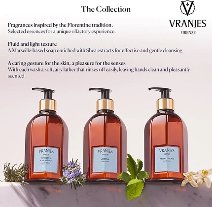 Жидкое мыло для рук Dr Vranjes Honey & Lemon