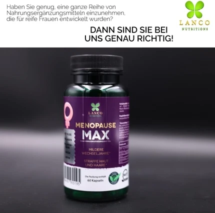 Коллагеновые капсулы Lanco Menopause Max