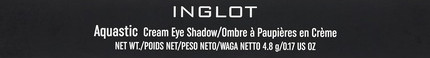 Кремовые тени для век Inglot Aquastic