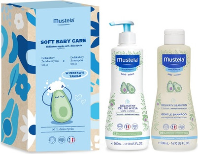 Очищающий гель Mustela Мягкий Уход за Кожей Ребенка
