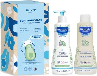 Очищающий гель Mustela Мягкий Уход за Кожей Ребенка